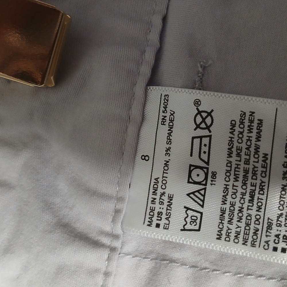 Banana Republic Gray Chinos Lightweight Casual Pants - Picture 6 of 7